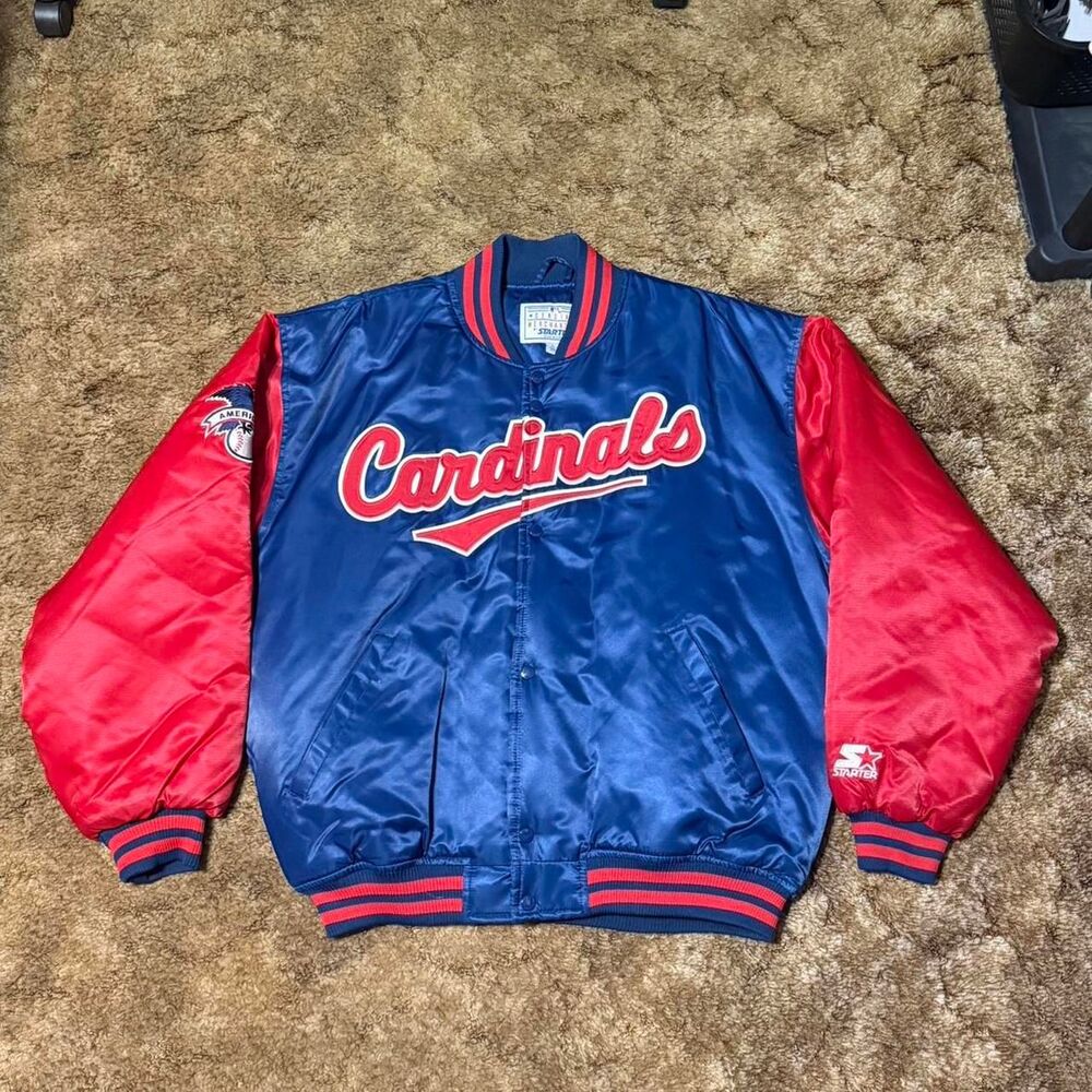 Vintage 90s MLB St. Louis Cardinals MLB Starter Jacket